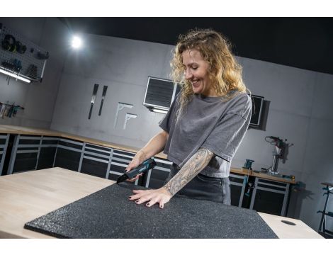 Nóż z odłamywanym ostrzem 25 mm PRO SAFETY, wolfcraft - 10