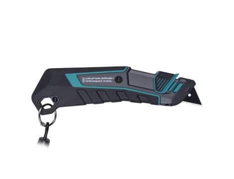 Nóż z futerałem, z ostrzem trapezowym PRO SAFETY wolfcraft - 5