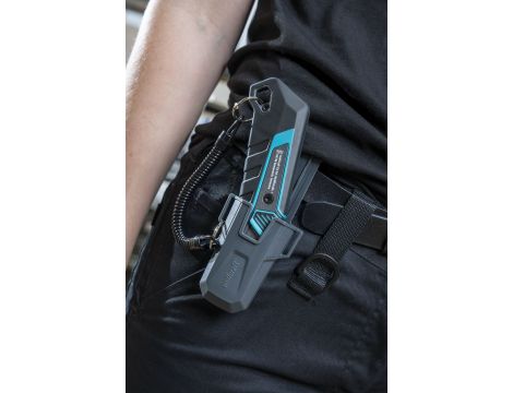 Nóż z futerałem, z ostrzem trapezowym PRO SAFETY wolfcraft - 6