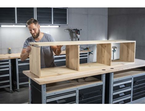 Zestaw mimośrodowych złączy meblowych, wolfcraft - 11