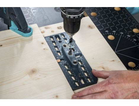 Zestaw mimośrodowych złączy meblowych, wolfcraft - 10