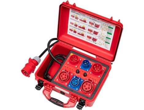 Adapter pomiarowy MA 4 do czynnego pomiaru urządzeń jedno i trójfazowych do 32A