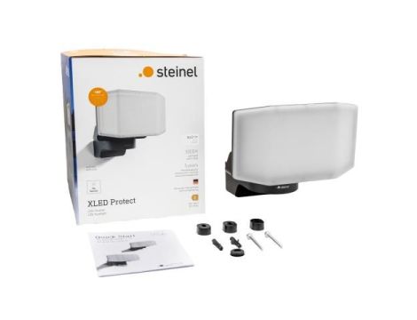 Naświetlacz bez czujnika Steinel XLED Protect  PIR 13,6W 3000K 1642lm IP54 IK03 230V antracytowy / tworzywo sztuczne - 5