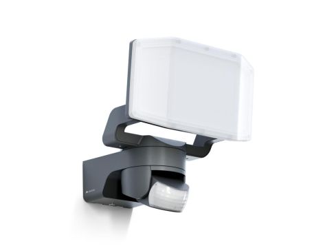 Naświetlacz z czujnikiem Steinel XLED Protect  PIR 14,3W 3000K 1642lm IP54 IK03 230V antracytowy / tworzywo sztuczne
