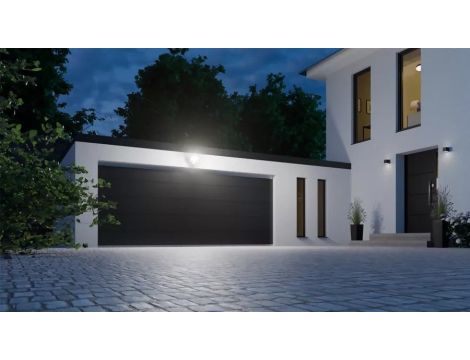 Naświetlacz z czujnikiem Steinel XLED Protect  PIR 14,3W 3000K 1642lm IP54 IK03 230V biały/ tworzywo sztuczne - 8