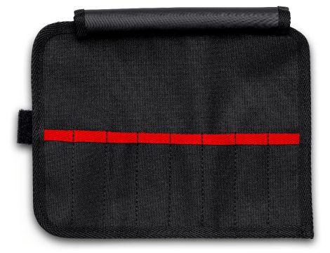 Knipex - Etui zwijane na narzędzia, Na pincety 7 przegródek - 00 19 92 V02 LE