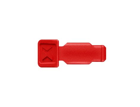 Knipex - Klipsy ColorCode czerwone (10 sztuk) - 00 61 10 CR