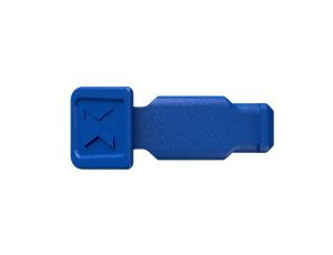 Knipex - Klipsy ColourCode niebieskie (10 sztuk) - 00 61 10 CB