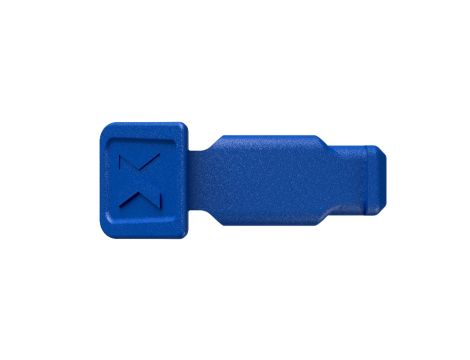 Knipex - Klipsy ColourCode niebieskie (10 sztuk) - 00 61 10 CB