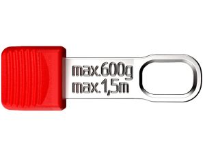 Knipex - Klipsy TetheredTool czerwone (10 sztuk) - 00 62 10 TR