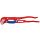 Knipex - Klucz nastawny do rur ze szczękami typu S, Z przyciskiem szybkiej regulacji  - 83 60 015