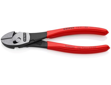 Knipex - KNIPEX TwinForce®, Szczypce tnące boczne o dużej wytrzymałości  - 73 71 180