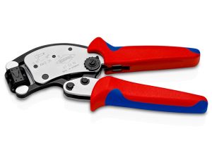 Knipex - KNIPEX Twistor® T, Samonastawne szczypce do zagniatania tulejek kablowych Z głowicą obrotową - 97 53 19