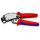 Knipex - KNIPEX Twistor® T, Samonastawne szczypce do zagniatania tulejek kablowych Z głowicą obrotową - 97 53 19