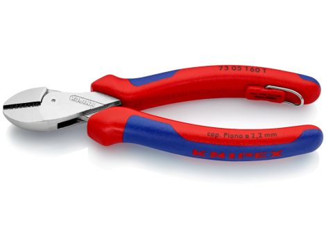 Knipex - KNIPEX X-Cut®, Kompaktowe szczypce tnące boczne  - 73 05 160 T
