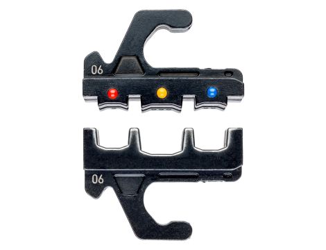 Knipex - Matryca zagniatająca, Dla izolowanych złączy kablowych  - 97 39 06