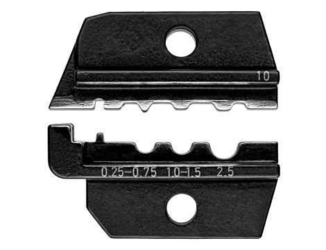 Knipex - Matryca zagniatająca, Do końcówek kablowych nieizolowanych oraz łączników kablowych nieizolowanych wg DIN 46341  - 97 49 10