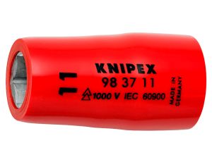 Knipex - Nasadka sześciokątna do śrub z łbem sześciokątnym, Z gniazdem czworokątnym 3/8