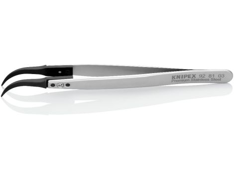 Knipex - Pinceta ESD z wymiennymi końcówkami - 92 81 03