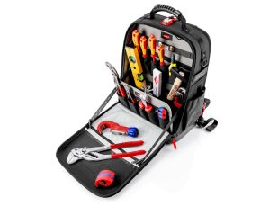 Knipex - Plecak narzędziowy Modular X18 do zastosowań w branży sanitarnej, 17-częściowa  - 00 21 50 S