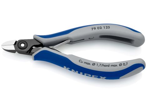 Knipex - Precyzyjne szczypce tnące boczne dla elektroników - 79 02 125