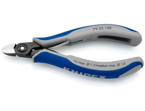 Knipex - Precyzyjne szczypce tnące boczne dla elektroników - 79 22 125