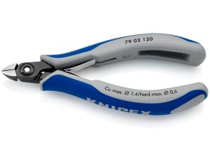 Knipex - Precyzyjne szczypce tnące boczne dla elektroników - 79 02 120