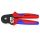 Knipex - Samonastawne szczypce do zagniatania tulejek kablowych, Z ładowaniem bocznym  - 97 53 14