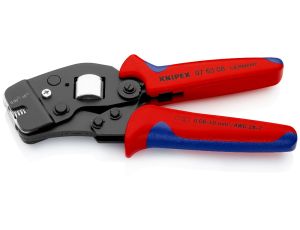Knipex - Samonastawne szczypce do zagniatania tulejek kablowych, Z ładowaniem od czoła  - 97 53 08