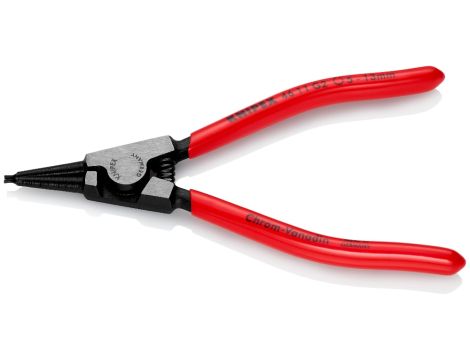 Knipex - Szczypce do pierścieni osadczych sprężynujących, Do montażu pierścieni na wałkach  - 46 11 G2
