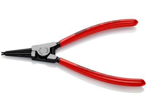 Knipex - Szczypce do pierścieni osadczych sprężynujących, Do montażu pierścieni na wałkach  - 46 11 G4