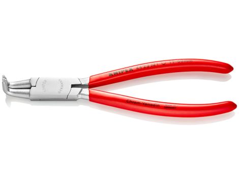 Knipex - Szczypce do pierścieni osadczych sprężynujących, Do montażu pierścieni wewnętrznych w otworach  - 44 23 J21