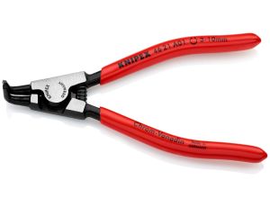 Knipex - Szczypce do pierścieni osadczych sprężynujących, Do montażu pierścieni zewnętrznych na wałach  - 46 21 A01