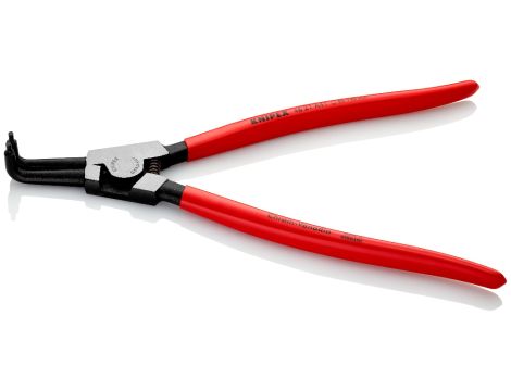 Knipex - Szczypce do pierścieni osadczych sprężynujących, Do montażu pierścieni zewnętrznych na wałach  - 46 21 A41