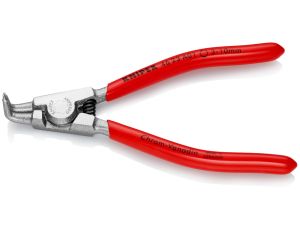 Knipex - Szczypce do pierścieni osadczych sprężynujących, Do montażu pierścieni zewnętrznych na wałach  - 46 23 A01
