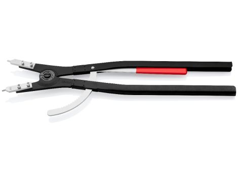 Knipex - Szczypce do pierścieni osadczych sprężynujących, Do montażu pierścieni zewnętrznych na wałach  - 46 10 A6