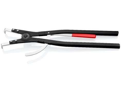 Knipex - Szczypce do pierścieni osadczych sprężynujących, Do montażu pierścieni zewnętrznych na wałach  - 46 20 A51