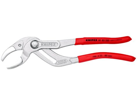 Knipex - Szczypce do syfonów sanitarnych, muf i złączek - 81 03 250