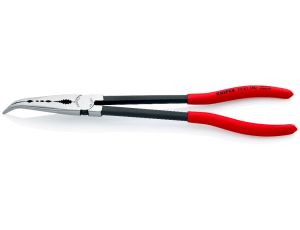Knipex - Szczypce płaskie montażowe, Z profilem poprzecznym  - 28 81 280