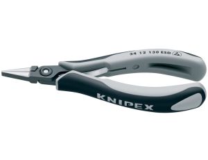 Knipex - Szczypce precyzyjne dla elektroników ESD - 34 12 130 ESD