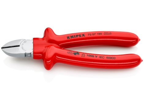 Knipex - Szczypce tnące boczne - 70 07 180
