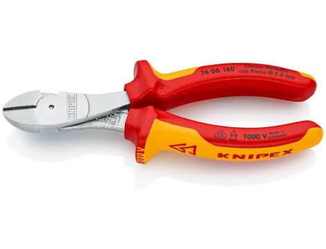 Knipex - Szczypce tnące boczne - 74 06 160