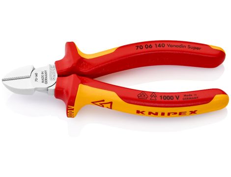 Knipex - Szczypce tnące boczne - 70 06 140
