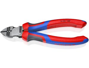 Knipex - Szczypce tnące boczne do ściągania izolacji - 14 22 160
