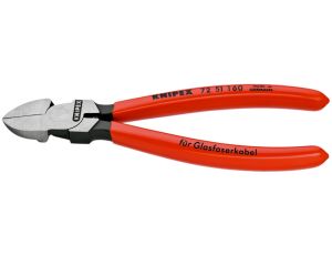 Knipex - Szczypce tnące boczne do światłowodów (kabli z włóknem szklanym) - 72 51 160
