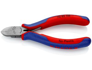 Knipex - Szczypce tnące boczne do tworzywa sztucznego - 72 02 125