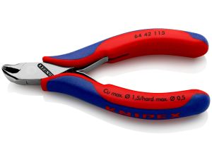 Knipex - Szczypce tnące czołowe dla elektroników - 64 42 115