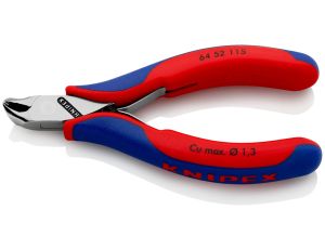 Knipex - Szczypce tnące czołowe dla elektroników - 64 52 115