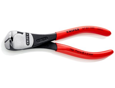 Knipex - Szczypce tnące czołowe o zwiększonym przełożeniu - 67 01 160