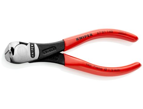Knipex - Szczypce tnące czołowe o zwiększonym przełożeniu - 67 01 140